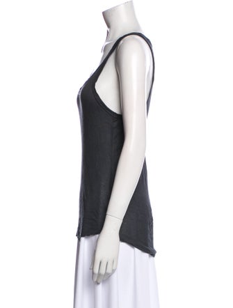 Zadig & Voltaire Scoop Neck Sleeveless Top