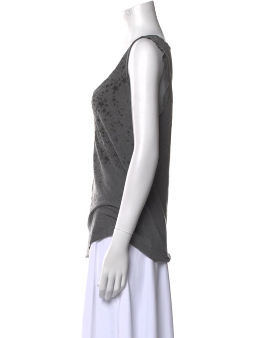 Zadig & Voltaire Printed Scoop Neck Top