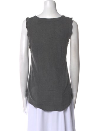 Zadig & Voltaire Printed Scoop Neck Top