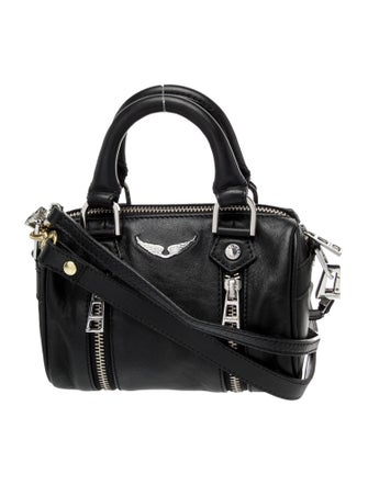 Zadig & Voltaire Leather Messenger Bag