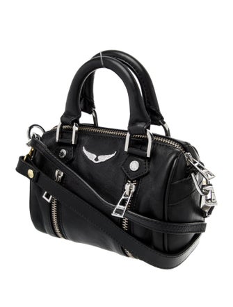 Zadig & Voltaire Leather Messenger Bag