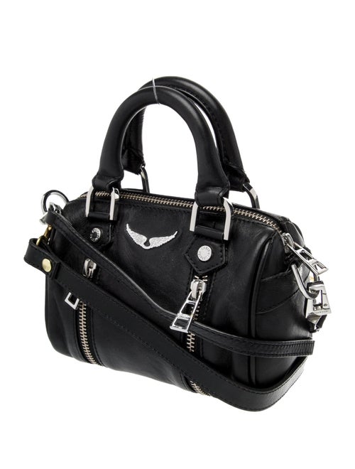 Zadig & Voltaire Leather Messenger Bag