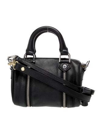 Zadig & Voltaire Leather Messenger Bag