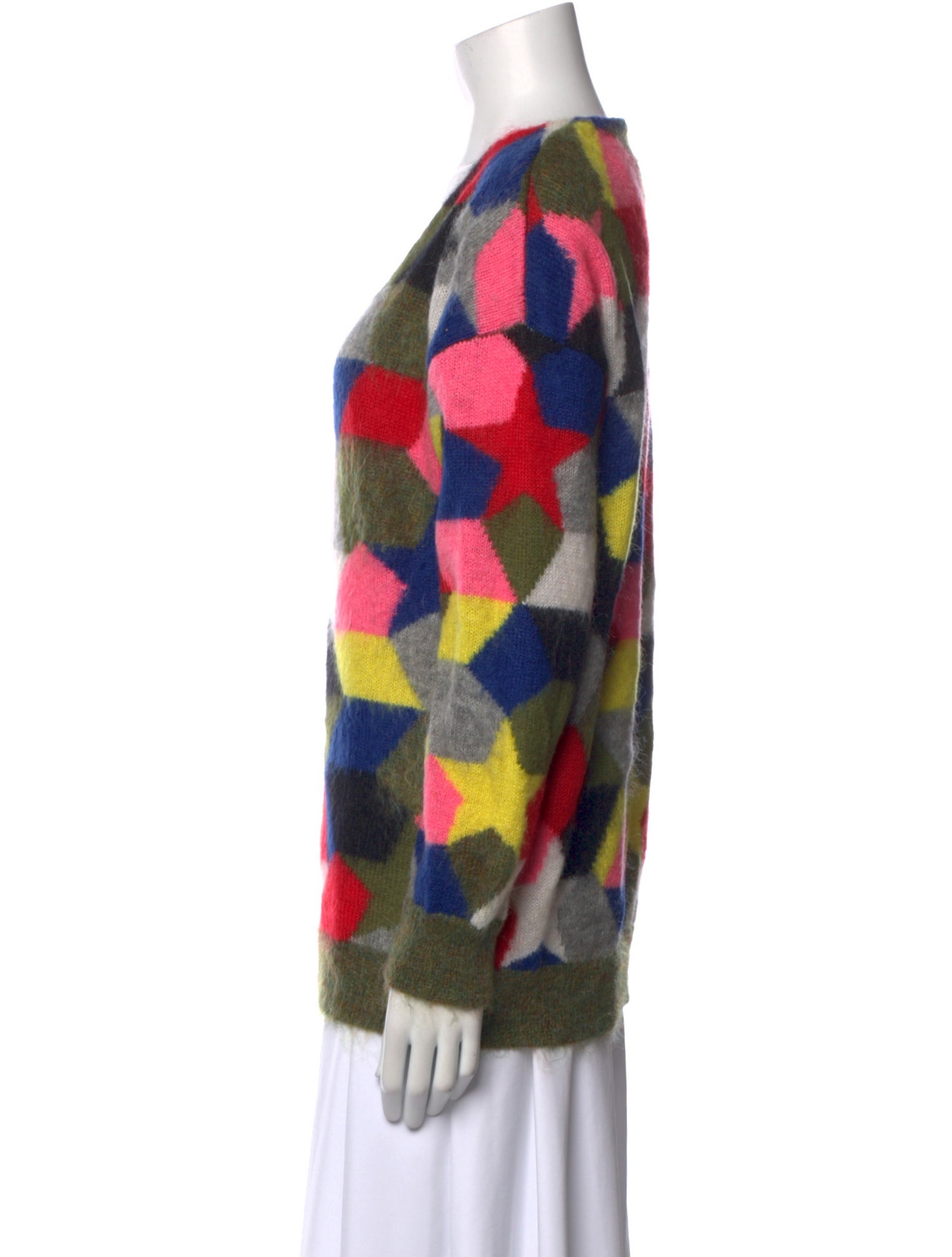 Zadig & Voltaire Printed V-Neck Sweater