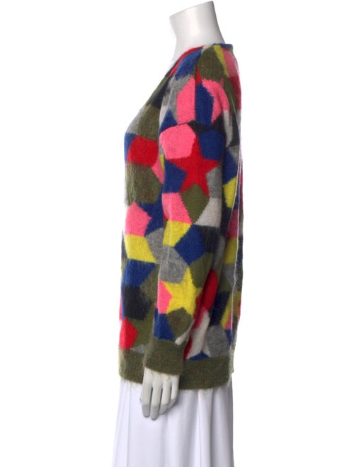 Zadig & Voltaire Printed V-Neck Sweater