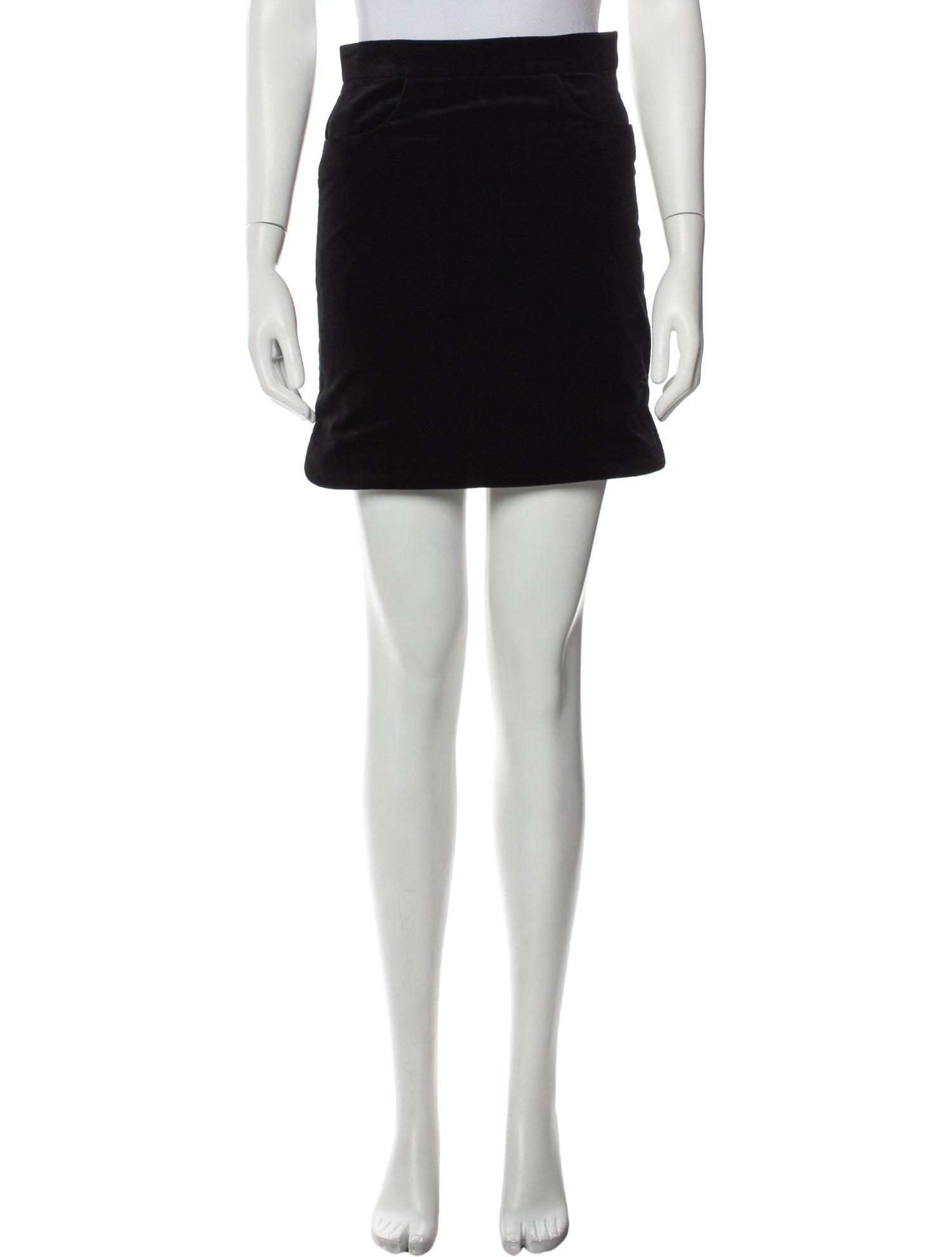 Zadig & Voltaire Raw-Edge Trim Mini Skirt w/ Tags