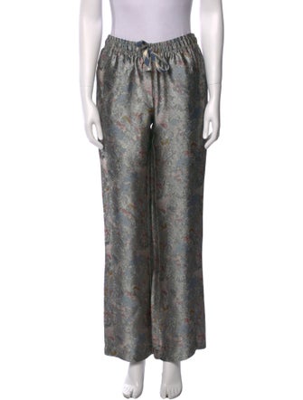 Zadig & Voltaire Printed Wide Leg Pants
