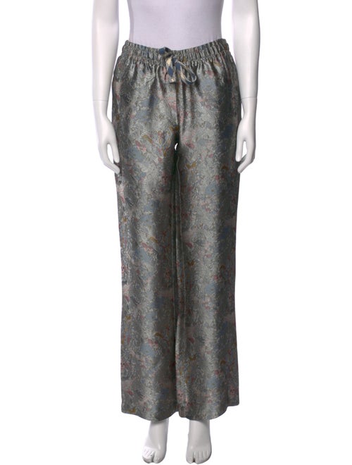 Zadig & Voltaire Printed Wide Leg Pants
