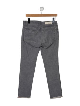 Zadig & Voltaire Mid-Rise Straight Leg Jeans