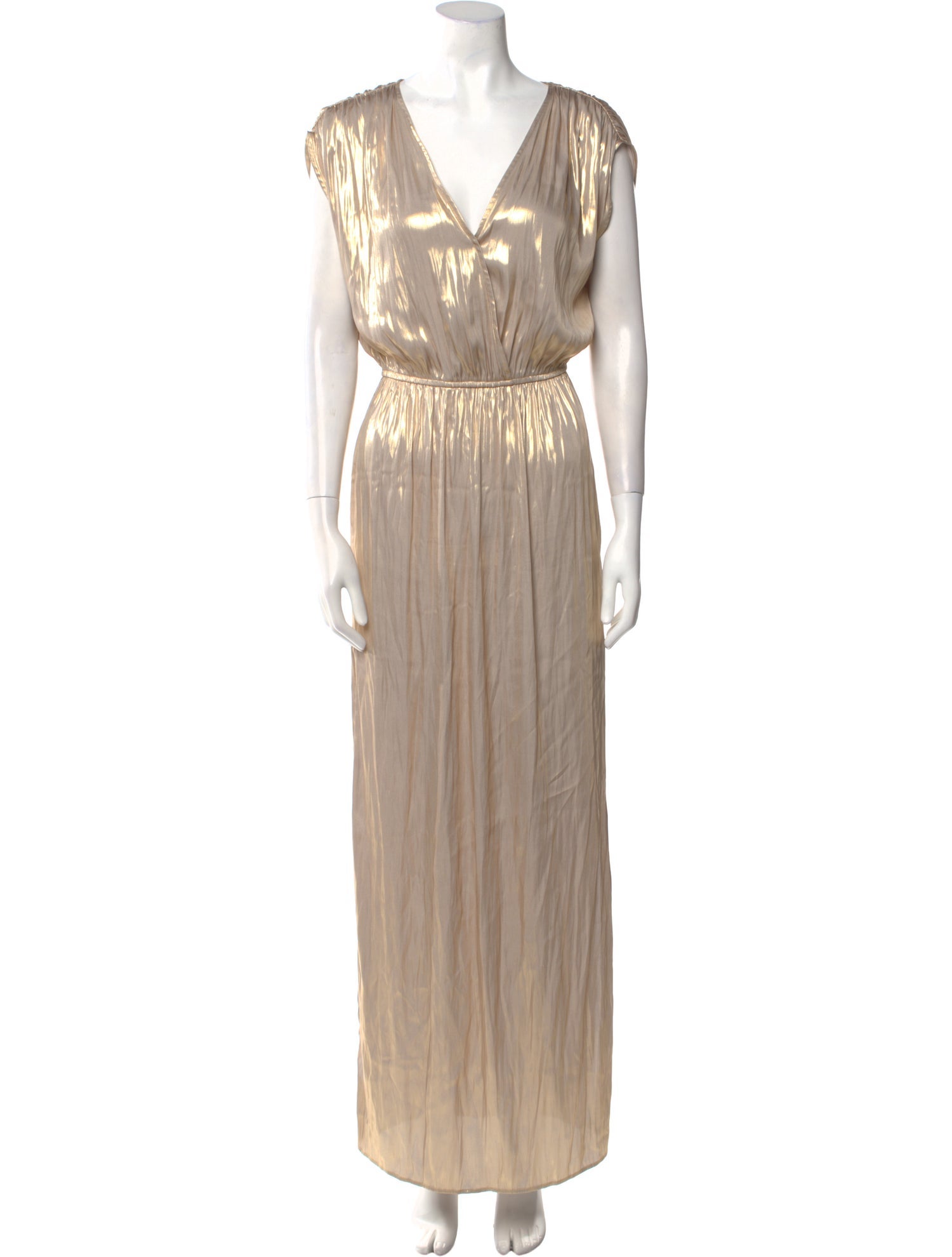 Zadig & Voltaire V-Neck Long Dress