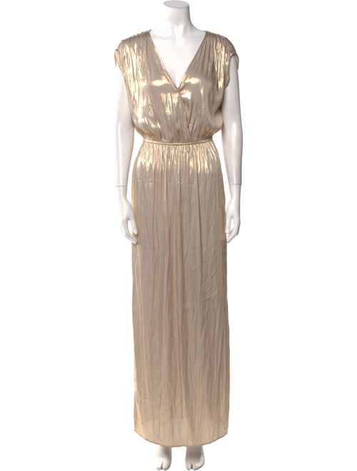 Zadig & Voltaire V-Neck Long Dress