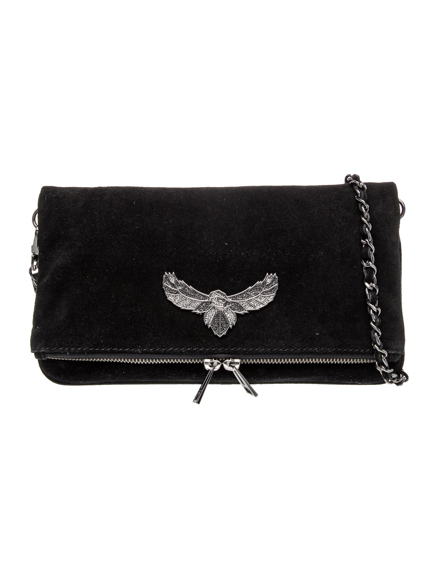 Zadig & Voltaire Suede Shoulder Bag