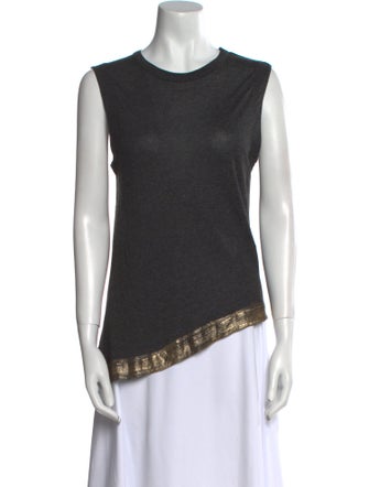 Zadig & Voltaire Crew Neck Sleeveless Top