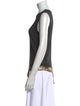 Zadig & Voltaire Crew Neck Sleeveless Top