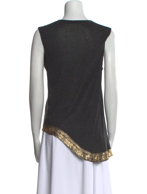 Zadig & Voltaire Crew Neck Sleeveless Top