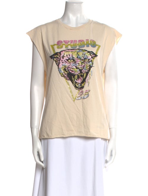 Zadig & Voltaire Graphic Print Crew Neck T-Shirt