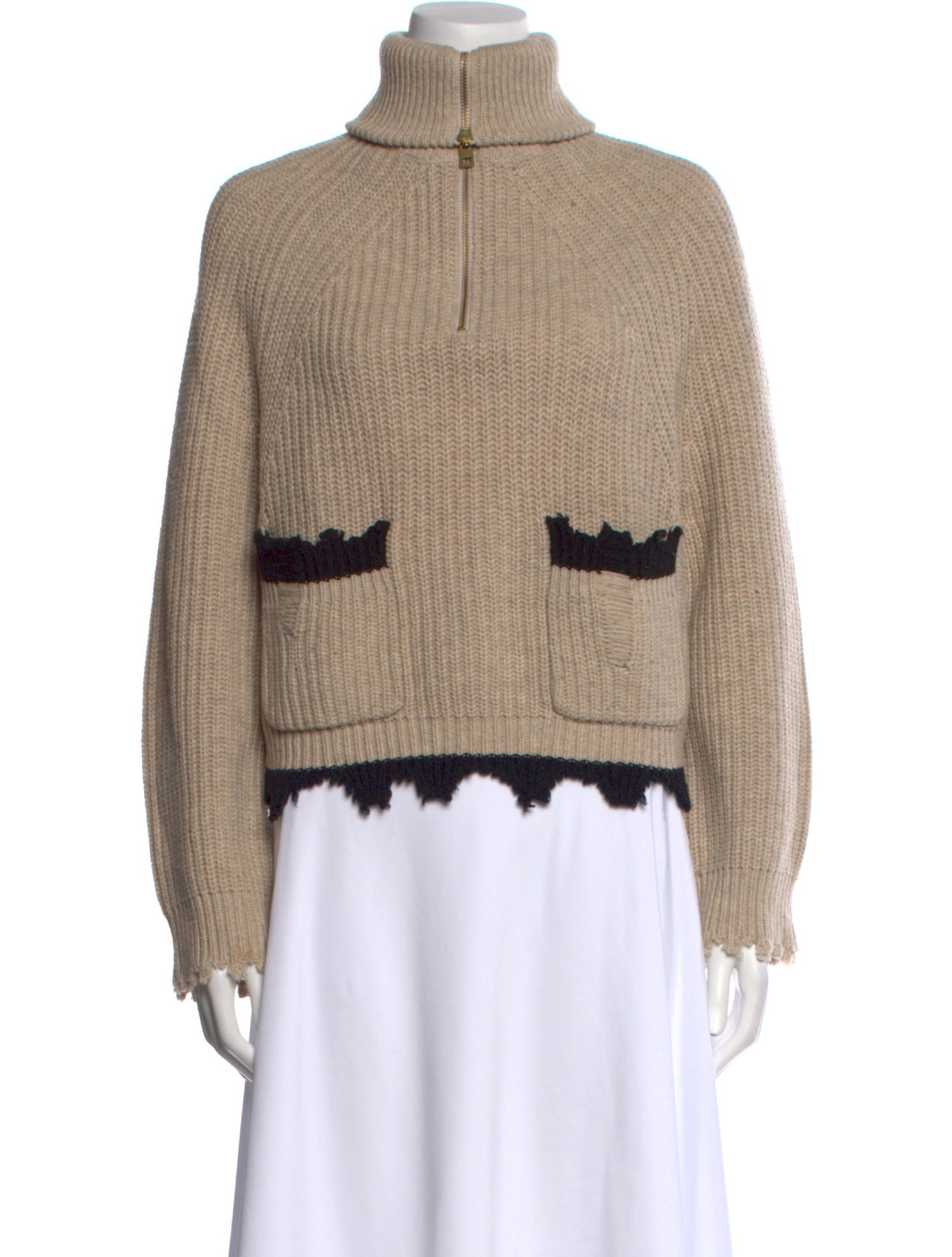 Zadig & Voltaire Mock Neck Sweater