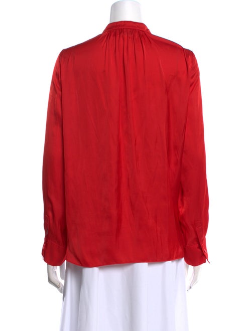 Zadig & Voltaire V-Neck Long Sleeve Blouse