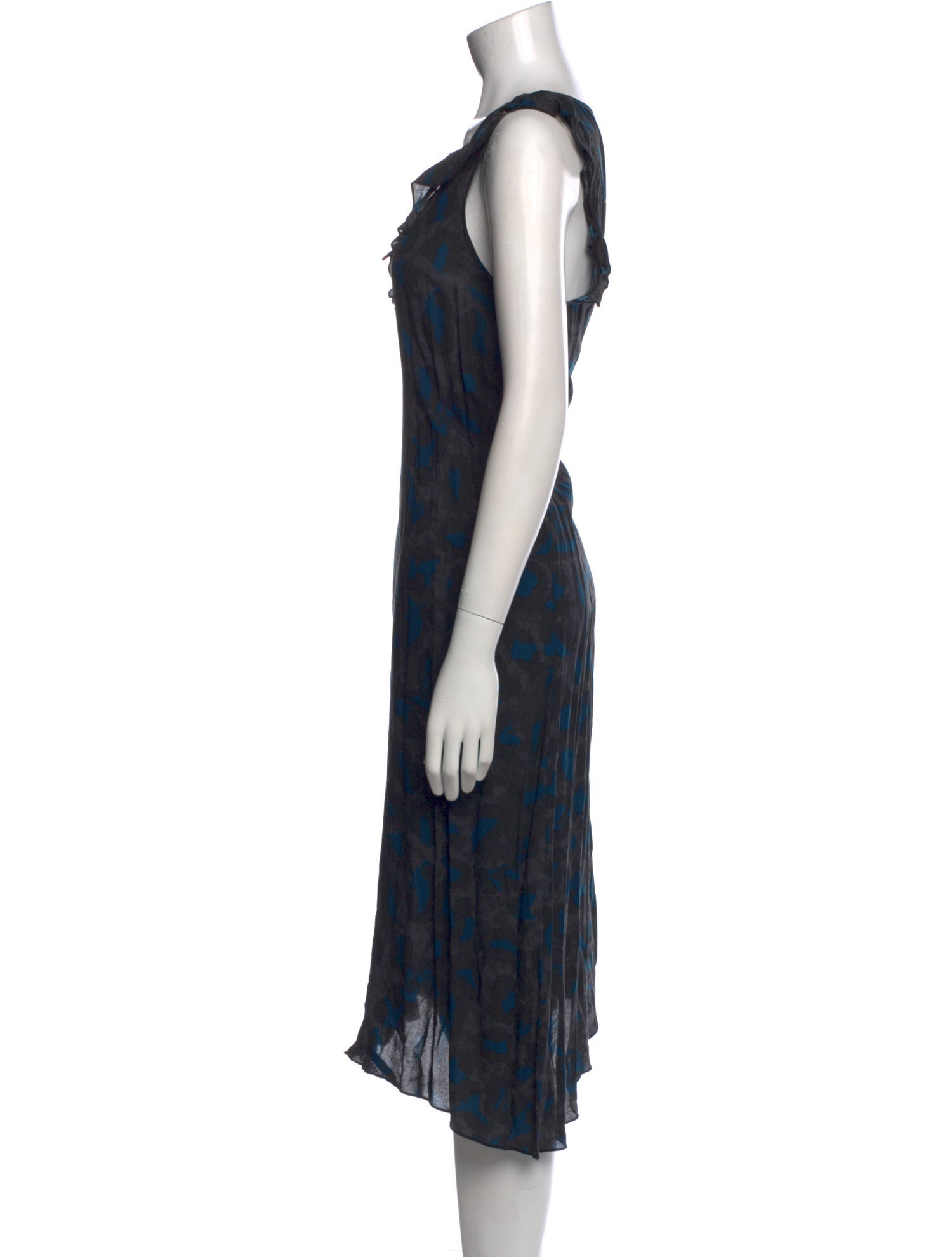 Zadig & Voltaire Printed Midi Length Dress