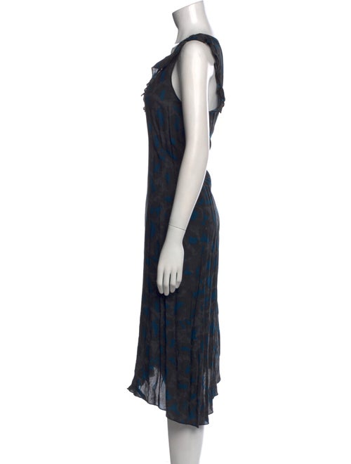 Zadig & Voltaire Printed Midi Length Dress