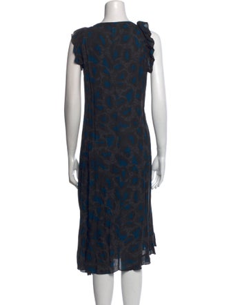 Zadig & Voltaire Printed Midi Length Dress