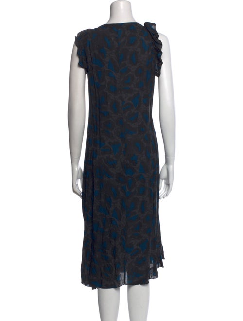 Zadig & Voltaire Printed Midi Length Dress