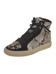 Zadig & Voltaire Snakeskin Animal Print Sneakers