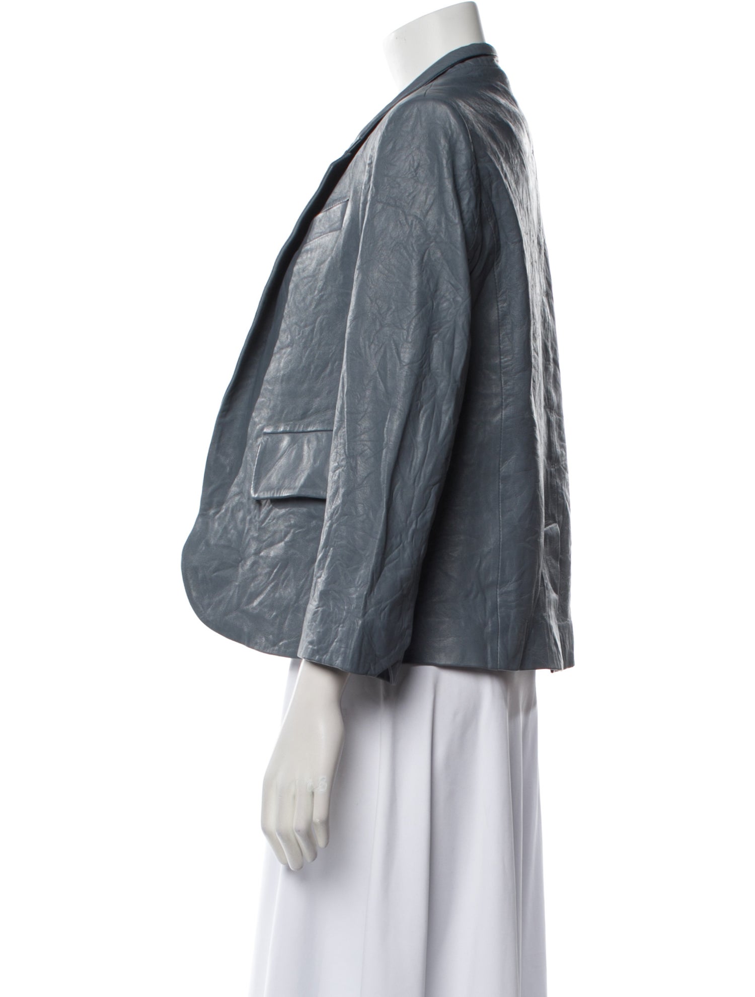 Zadig & Voltaire Lamb Leather Blazer w/ Tags