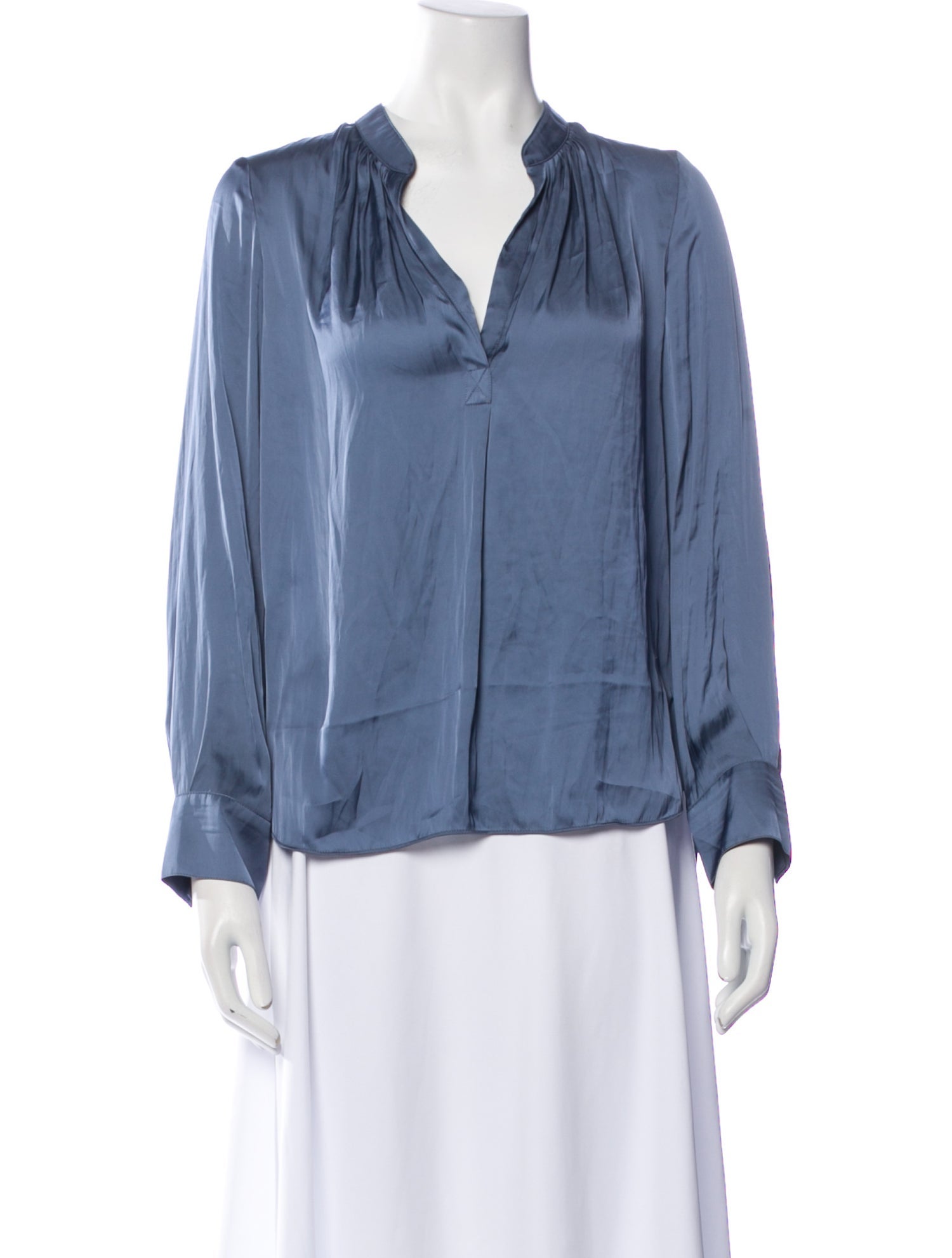 Zadig & Voltaire V-Neck Long Sleeve Blouse