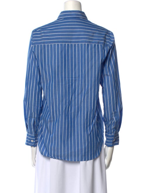 Zadig & Voltaire Striped Long Sleeve Button-Up Top