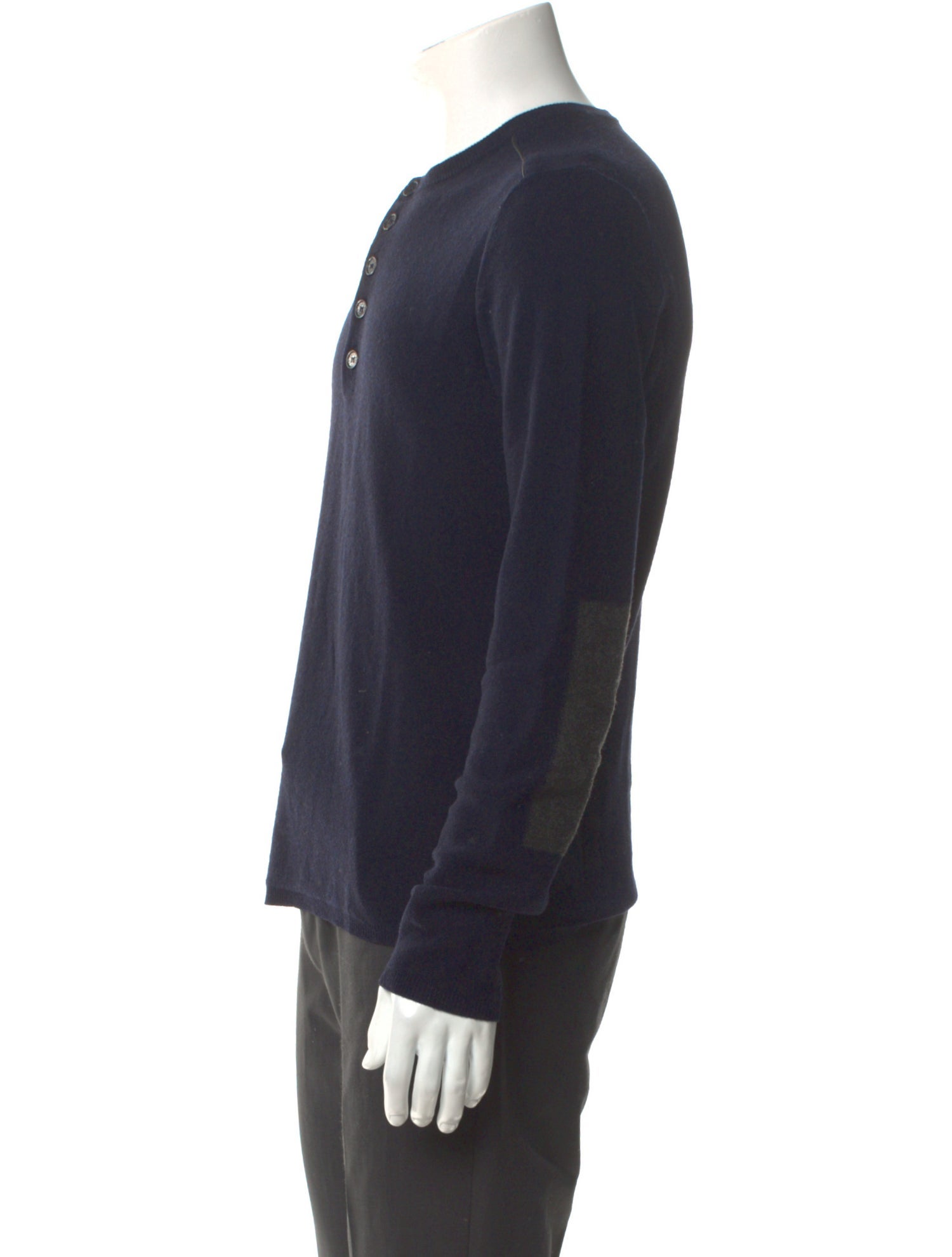 Zadig & Voltaire Crew Neck Long Sleeve Polo Sweater