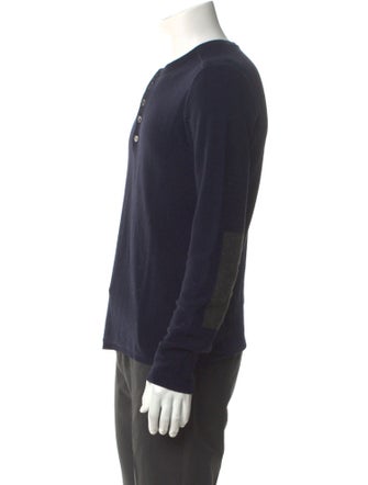 Zadig & Voltaire Crew Neck Long Sleeve Polo Sweater