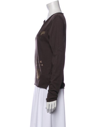 Zadig & Voltaire V-Neck Long Sleeve Top