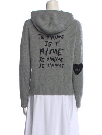 Zadig & Voltaire Cashmere Graphic Print Sweater