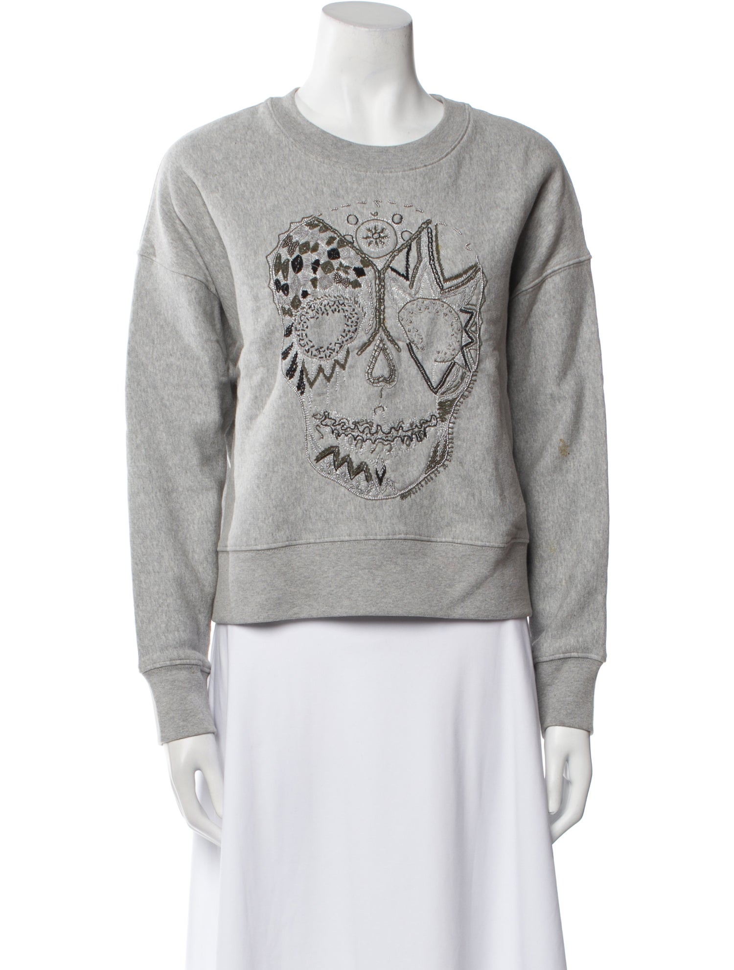 Zadig & Voltaire Graphic Print Crew Neck Sweatshirt