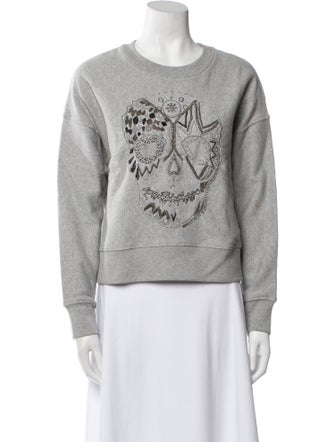 Zadig & Voltaire Graphic Print Crew Neck Sweatshirt