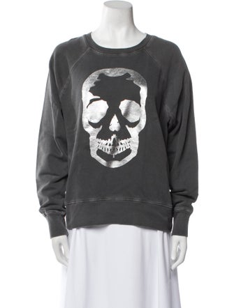 Zadig & Voltaire Graphic Print Crew Neck Sweatshirt