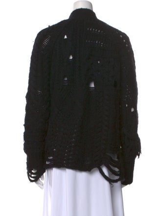 Zadig & Voltaire Linen Open Front Sweater