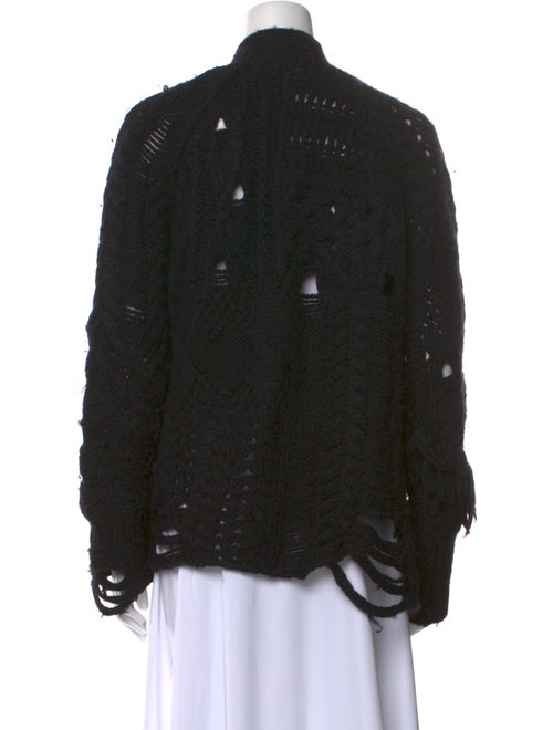 Zadig & Voltaire Linen Open Front Sweater