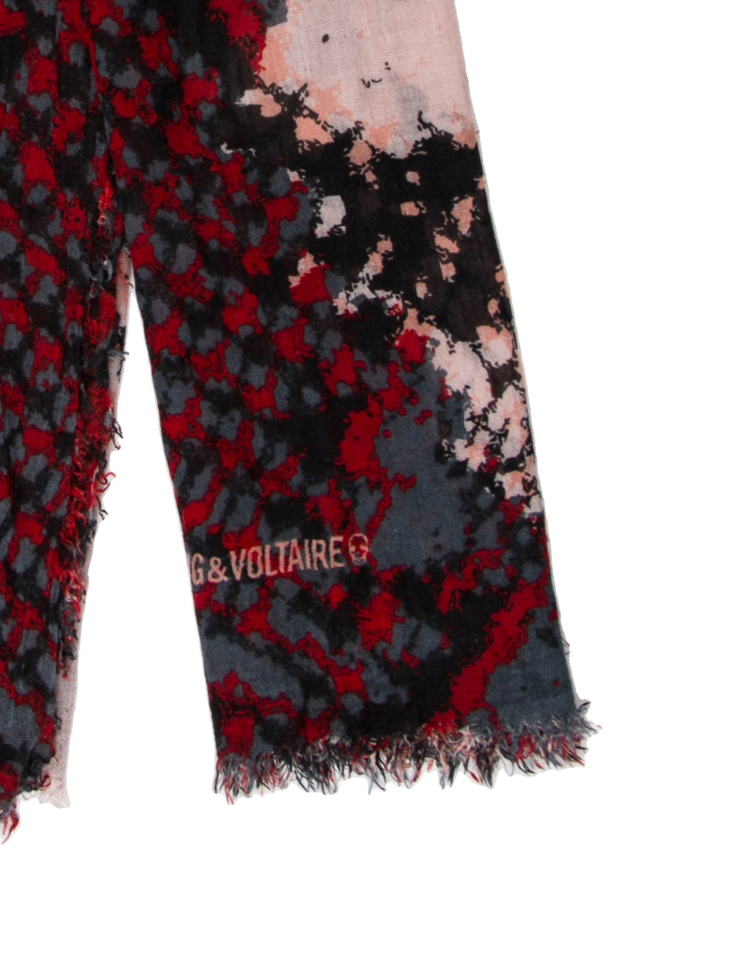 Zadig & Voltaire Cashmere Printed Scarf