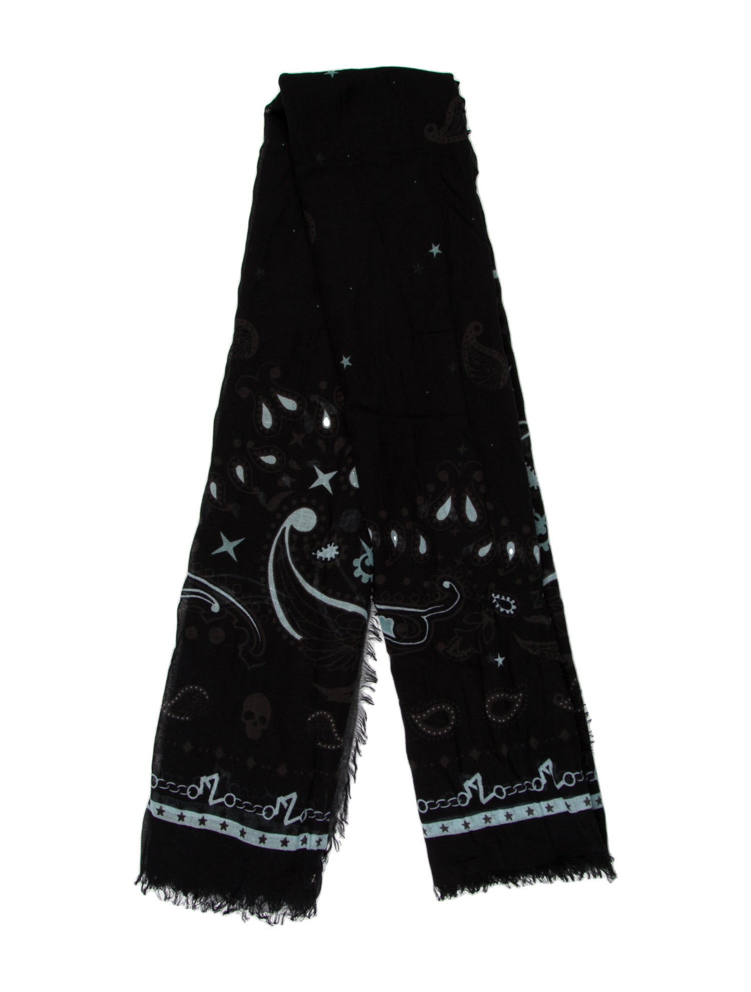 Zadig & Voltaire Silk Printed Scarf
