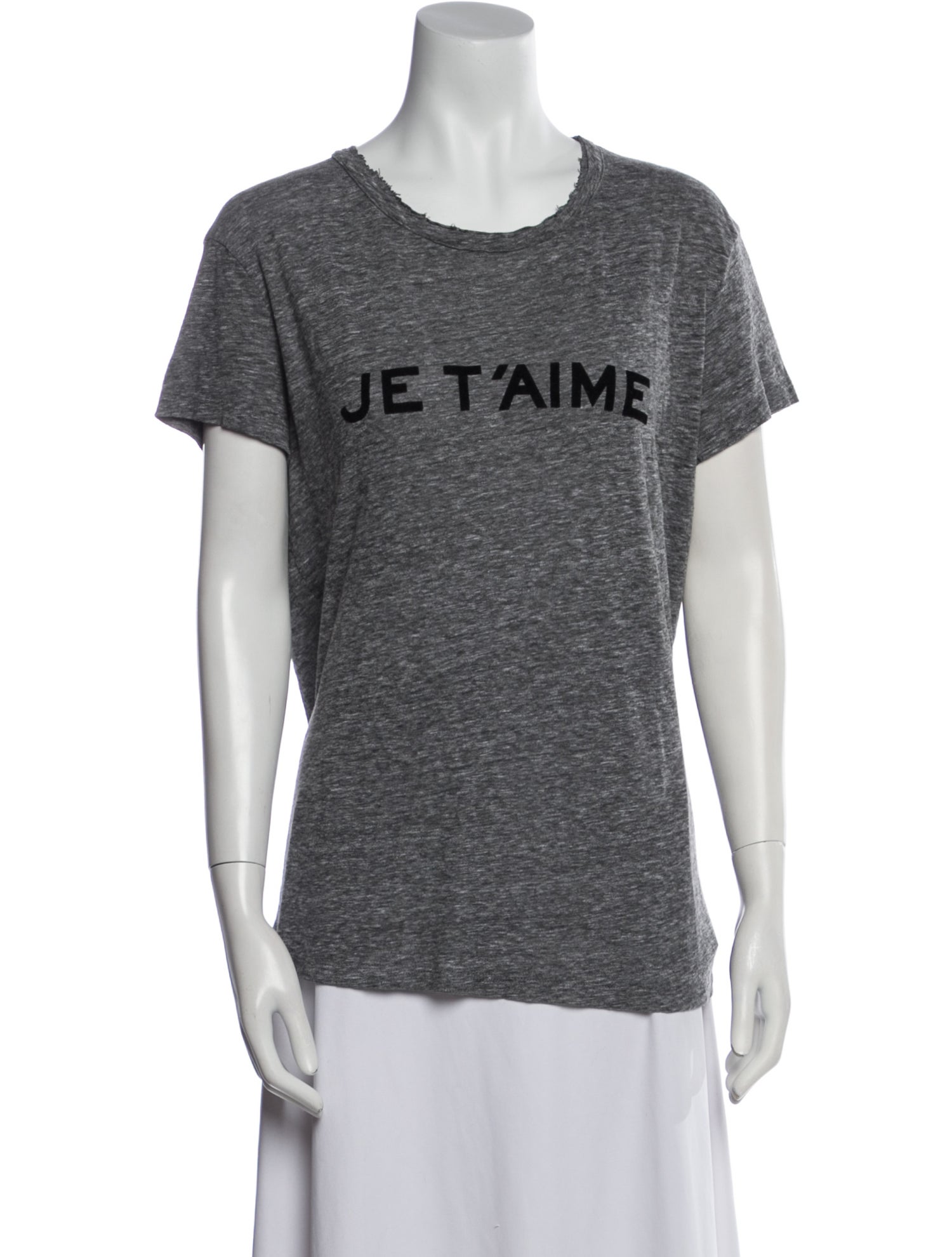 Zadig & Voltaire Graphic Print Crew Neck T-Shirt