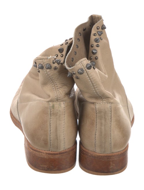 Zadig & Voltaire Leather Studded Accents Boots