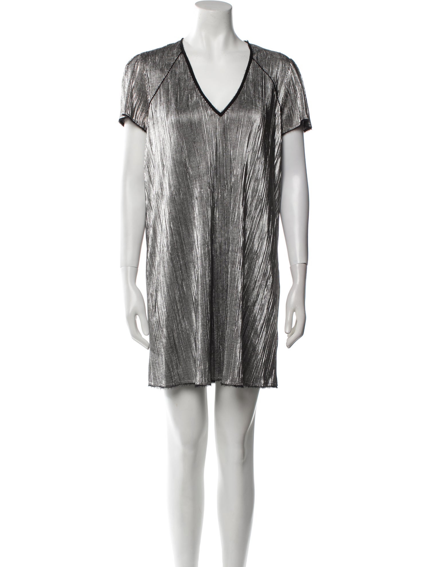 Zadig & Voltaire V-Neck Mini Dress