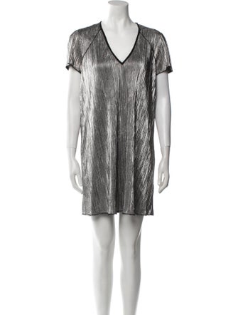 Zadig & Voltaire V-Neck Mini Dress
