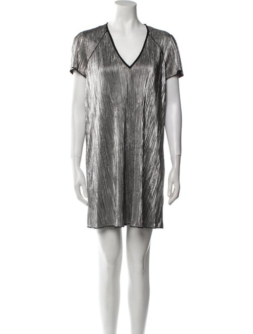 Zadig & Voltaire V-Neck Mini Dress