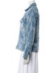 Zadig & Voltaire Tie-Dye Print Denim Jacket