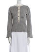Zadig & Voltaire Striped Crew Neck Sweater