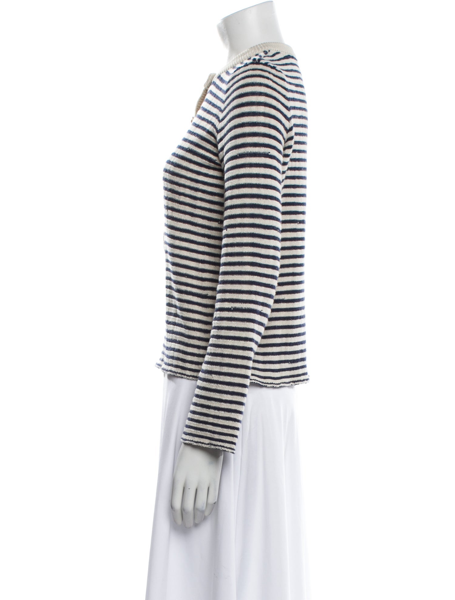 Zadig & Voltaire Striped Crew Neck Sweater
