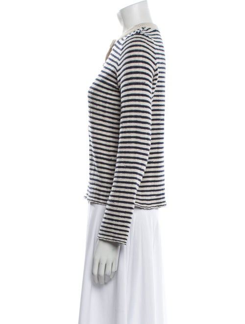 Zadig & Voltaire Striped Crew Neck Sweater